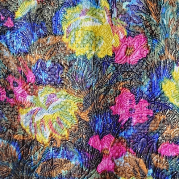 J. Crew Collection Floral Embossed Textured Pencil Skirt - Picture 3 of 10